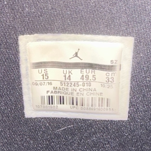 JORDAN Men’s Size 15 The Son of Mars borrows influence from classic ‘Black Cat’ - Picture 3 of 8